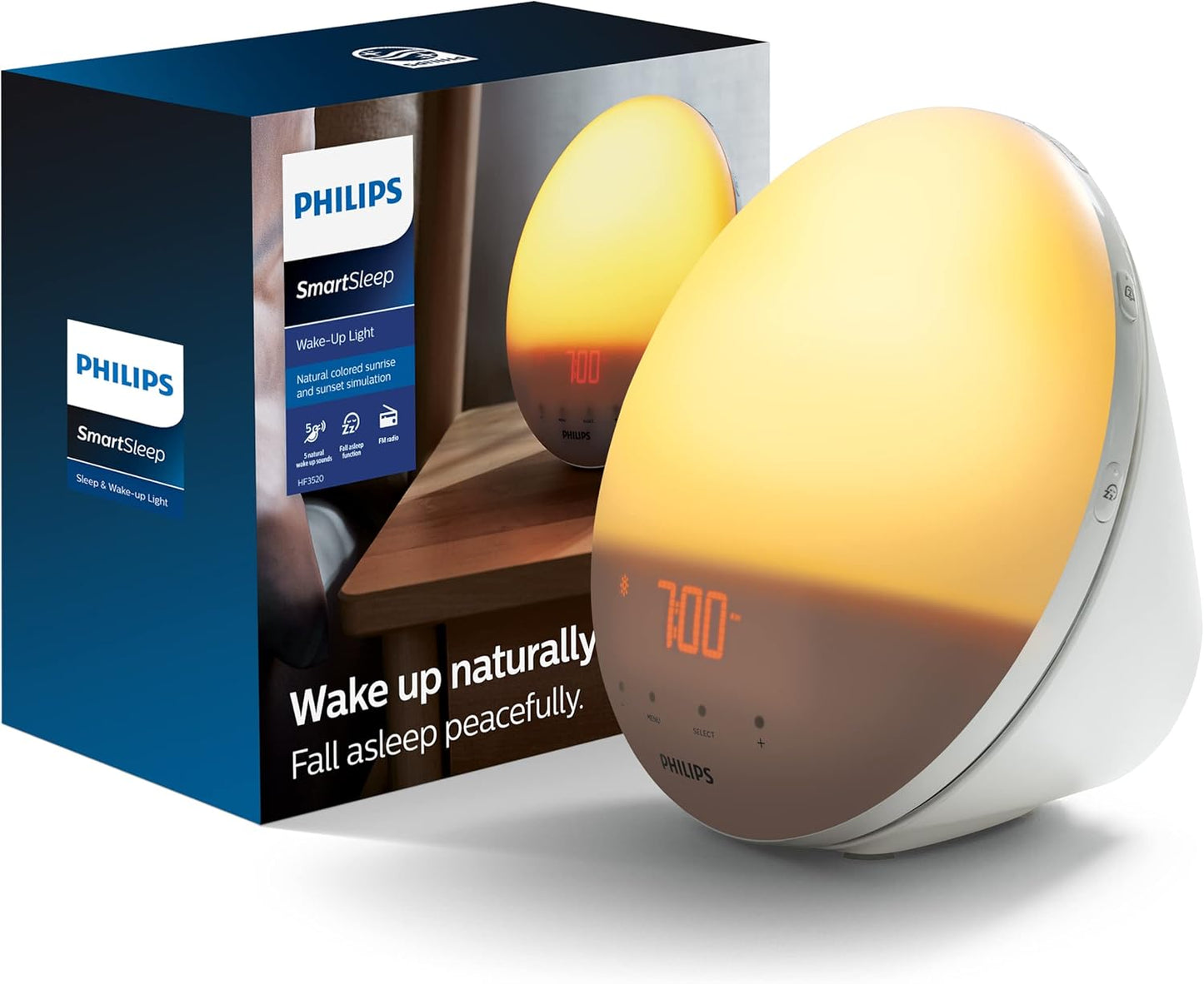 Philips HF3520 日出喚醒燈 產品包裝
