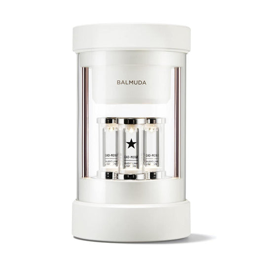 BALMUDA The Speaker M01A-BK 無線藍牙音響|燈光律動 × 沉浸式音效|黑色 白色