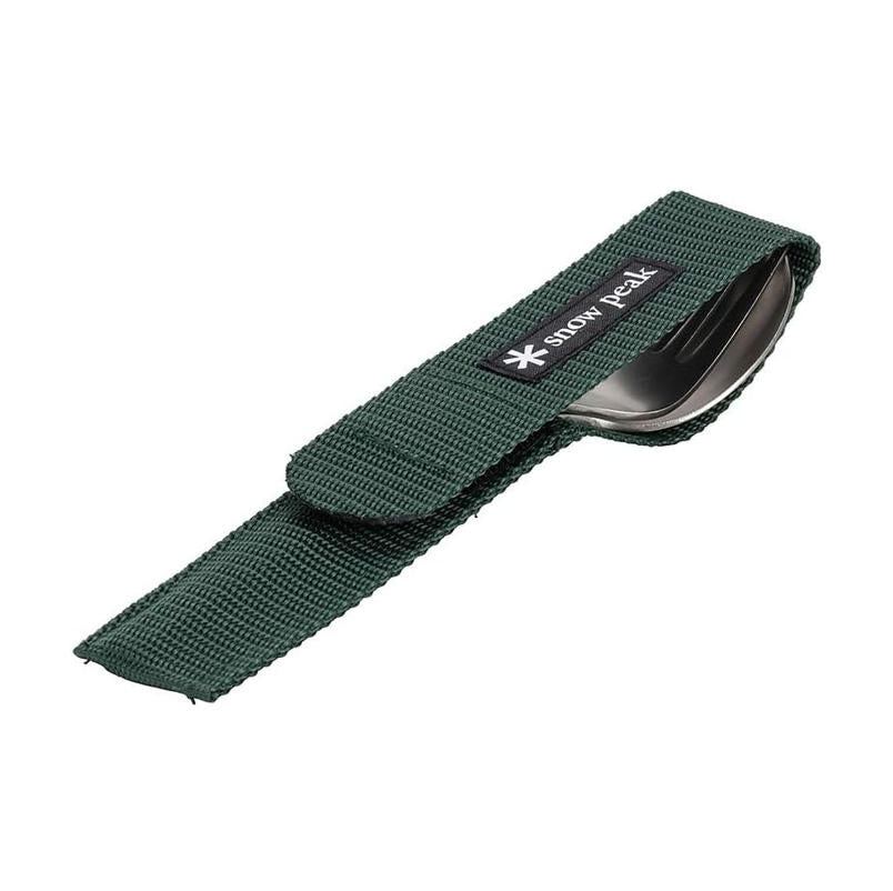 Snow Peak 鈦餐具組 Wapper 武器 II SCT-002|湯匙+叉子|超輕量露營餐具