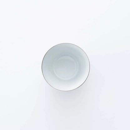 ARITA PORCELAIN LAB JAPAN SNOW日本製有田燒威士忌杯300ml 白金古伊萬里草花紋內部細節