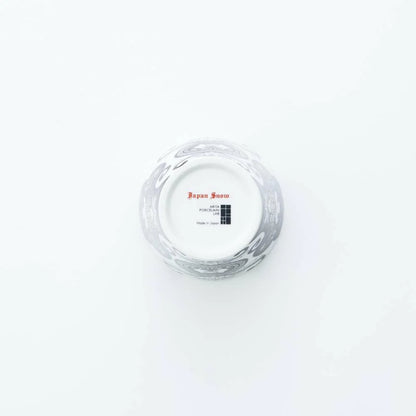 ARITA PORCELAIN LAB JAPAN SNOW日本製有田燒威士忌杯300ml 白金古伊萬里草花紋 底部細節