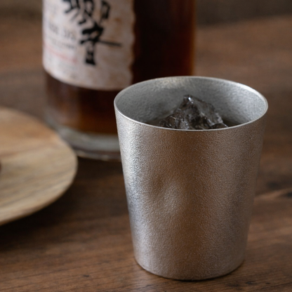 【日本直送】能作 NOUSAKU NAJIMI 錫製杯 (約 390ml/100%純錫/合手設計) | 日本法人直營 完稅