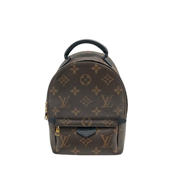 LV 二手正品 中古mini後背包  Louis Vuitton Palm Springs Mini Backpack （Used AB）