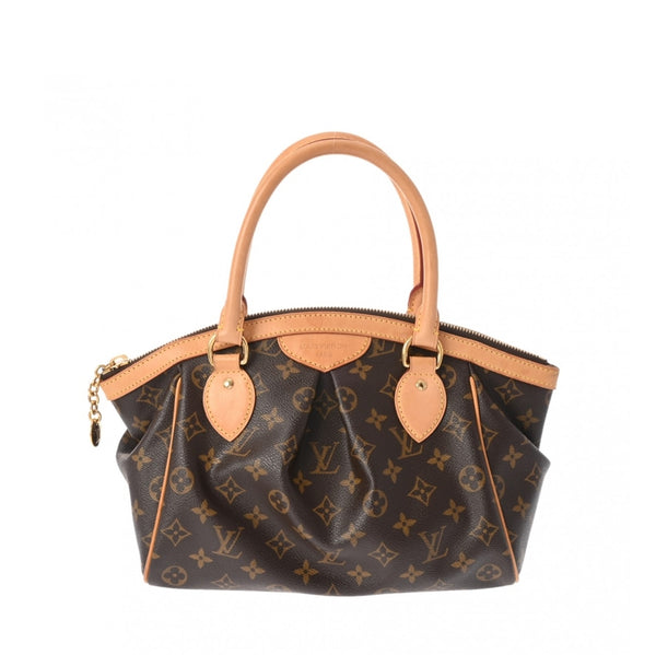 LV 二手正品 中古老花餃子包 Louis Vuitton Tivoli PM （Used AB）