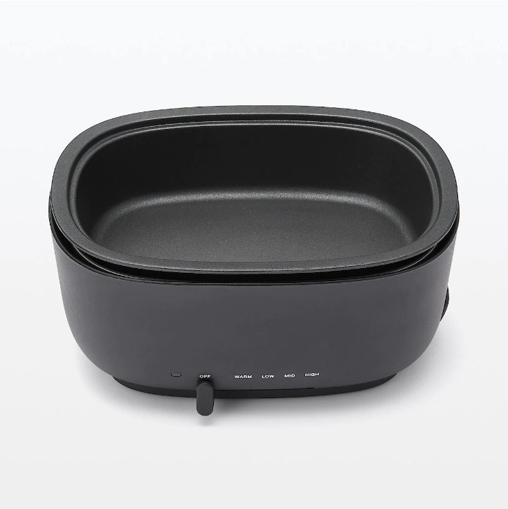 【日本直送】MUJI 無印良品 多功能電火鍋 MJ-HPFK2｜深型電煮鍋・煎炒煮多用途｜日和優選