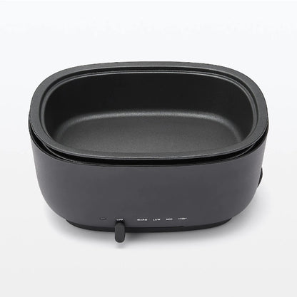 【日本直送】MUJI 無印良品 多功能電火鍋 MJ-HPFK2｜深型電煮鍋・煎炒煮多用途｜日和優選