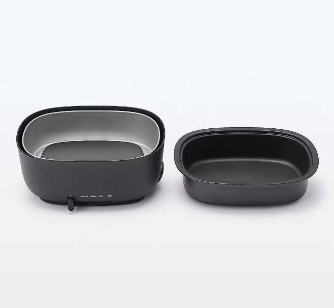 【日本直送】MUJI 無印良品 多功能電火鍋 MJ-HPFK2｜深型電煮鍋・煎炒煮多用途｜日和優選