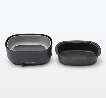 【日本直送】MUJI 無印良品 多功能電火鍋 MJ-HPFK2｜深型電煮鍋・煎炒煮多用途｜日和優選