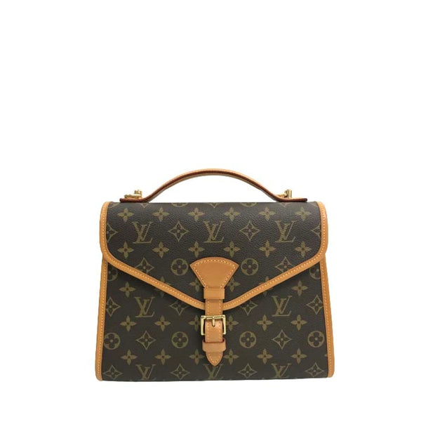 LV second-hand authentic medium and old flower briefcase Louis Vuitton Bel Air (Used AB)