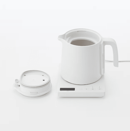 【日本直送】MUJI 無印良品 溫控快煮壺 MJ-KEC08 0.8L｜溫度調節電熱水壺｜日和優選