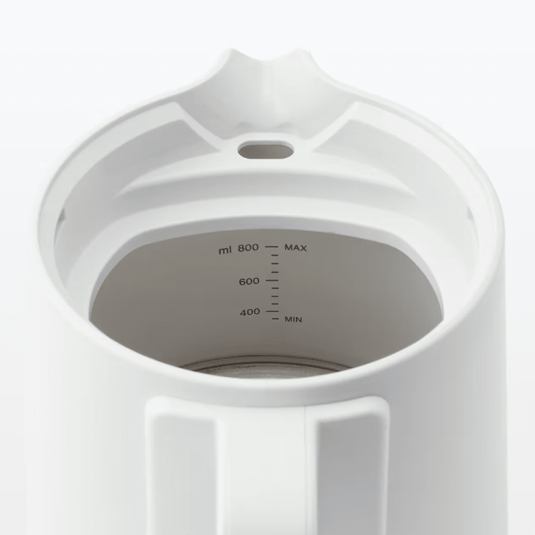 【日本直送】MUJI 無印良品 溫控快煮壺 MJ-KEC08 0.8L｜溫度調節電熱水壺｜日和優選