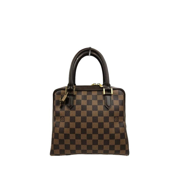 LV second-hand authentic second-hand checkerboard tofu handbag Louis Vuitton Brera Damier Handbag (Used A)