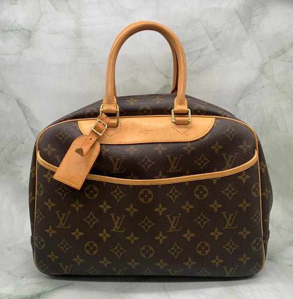 LV 中古老花珍妮包 Louis Vuitton monogram Trouville（Used A）