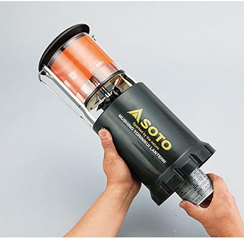 日本製 SOTO 抗蚊露營瓦斯燈 ST-233｜660 Lux高亮度｜可折疊收納｜不含瓦斯罐