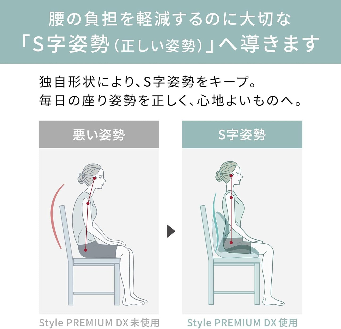 MTG Style Seat 系列 高階骨盆支撐坐椅 PREMIUM DX 黑色