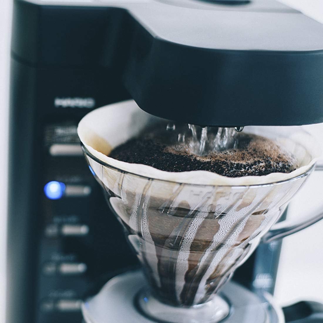 HARIO V60 珈琲王2 自動手沖咖啡機 萃取示意圖