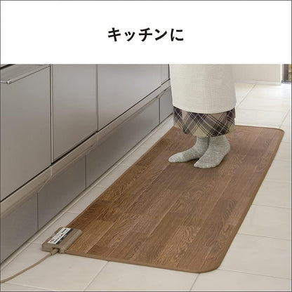 Panasonic 國際牌 DC-PK3-T 棕色電熱地墊廚房使用場景示意