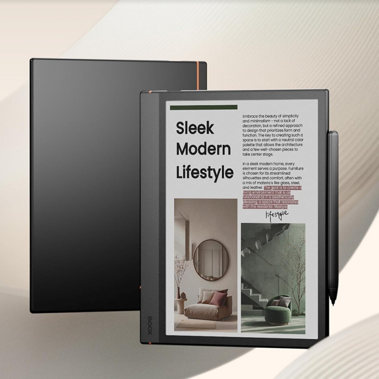 BOOX Note Air4 C 彩色電子紙筆記本｜10.3 吋 E-ink 電子紙平板｜閱讀與手寫筆記設備