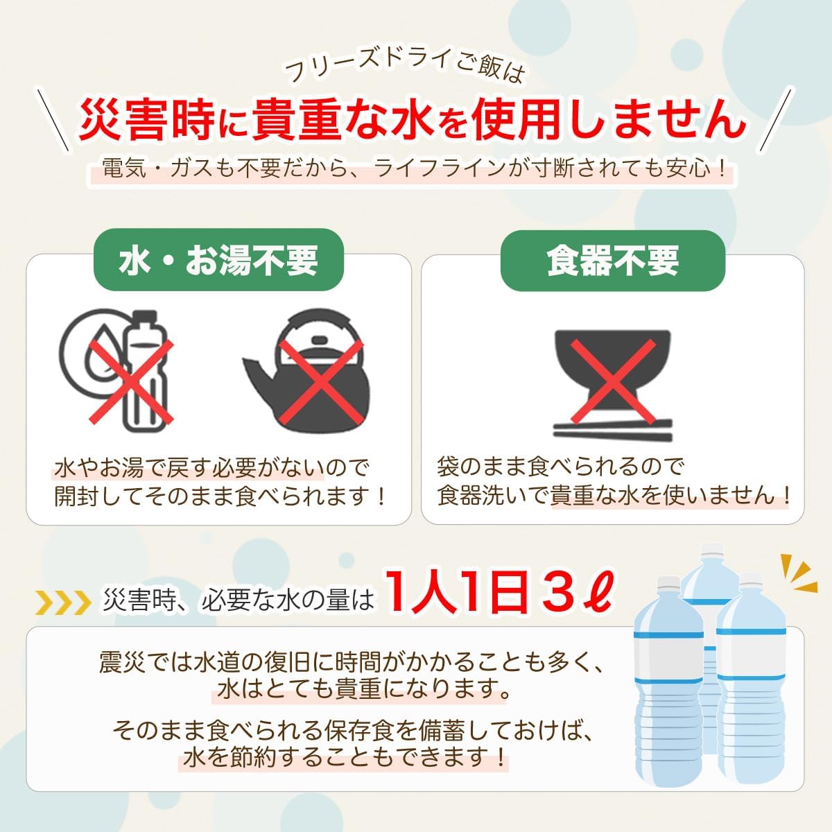 永谷園 防災食品 即食飯 7 年保存 乾燥飯 無需加水 4 種口味 ×5 共 20 袋 非常食