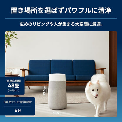 【日本直送】Blueair Blue Max 3450i 空氣清淨機｜48畳客廳用・PM2.5感測｜日和優選