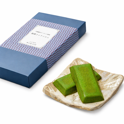 京都宇治抹茶費南雪 8入禮盒｜自家研磨杏仁 × 抹茶燒菓子