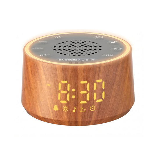 【日本直送】Dreamegg D1 Nova 木質時鐘白噪音助眠夜燈 25種音效 日本法人直營 完稅