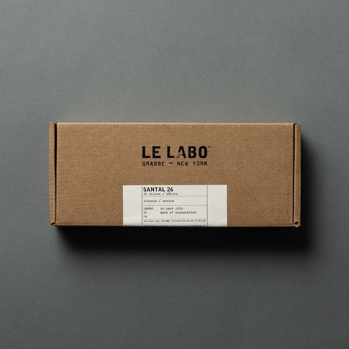 Le Labo 線香包裝