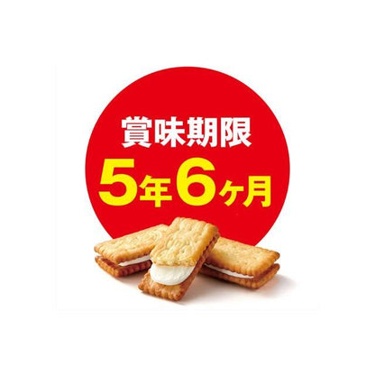 Glico 固力果 格力高 比斯可 非常食 防災食品 奶油夾心餅 保存罐 5 年保存