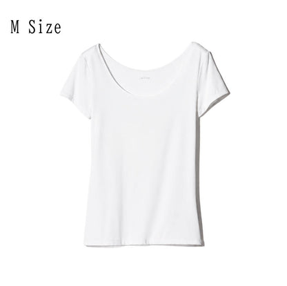 【日本直送】女款 AIRism U領短袖內搭T恤 2件組｜UNIQLO 491757｜日和優選