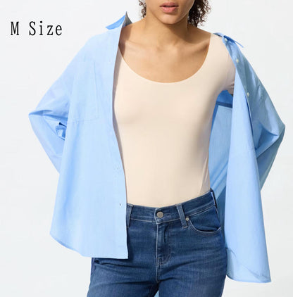 【日本直送】女款 AIRism U領短袖內搭T恤 2件組｜UNIQLO 491757｜日和優選