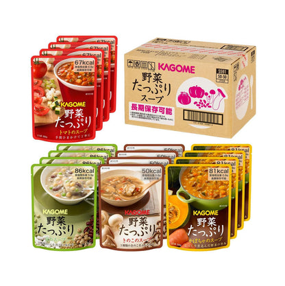 Kagome 防災食品 蔬菜湯 野菜食物包 5.5 年保存 緊急備用糧 非常食