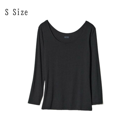【日本直送】UNIQLO 女款 HEATTECH U領八分袖發熱衣 2件組｜日和優選