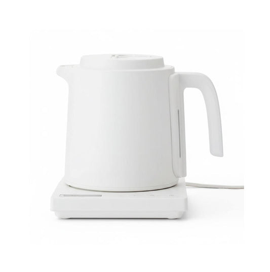 MUJI 無印良品 MJ-KEC08 溫度調節電熱水壺 0.8L 控溫快煮壺 純白質感廚電 | 日本直送