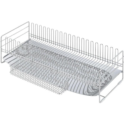 下村企販 日本燕三條 不鏽鋼自動瀝水籃 40432 加長加寬版 18-8不鏽鋼 自動排水設計 日本製 | 日本直送