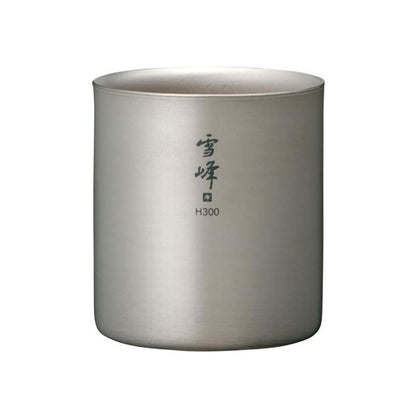 Snow Peak 鈦堆疊馬克杯 雪峰 H300 TW-123｜300ml 日本製 露營萬用杯