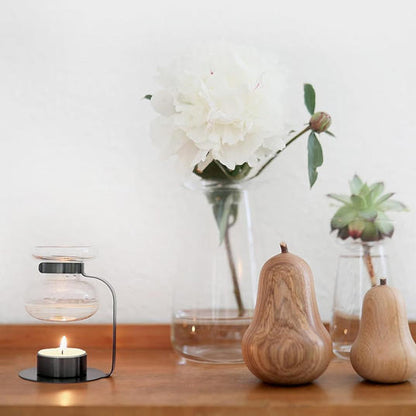 KINTO 日系極簡香氛精油暖燈 20322 黑色款｜精油燈｜蠟燭加熱式香氛爐｜送禮推薦