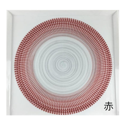 波佐見燒 21cm 主餐皿 紅色