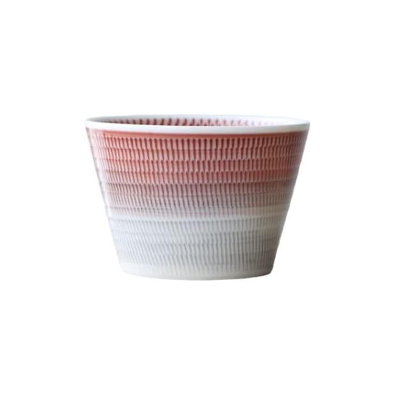 波佐見燒 蕎麥豬口杯 紅色
