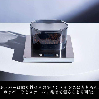 cores C330 錐刀磨豆機 咖啡粉研磨展示