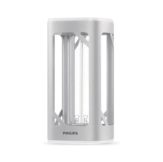 Philips UV-C 紫外線除菌燈｜家庭用殺菌燈｜安全感應定時除菌燈（銀色）