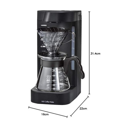 HARIO V60 珈琲王2 自動手沖咖啡機 尺寸規格