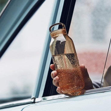 日本極簡水瓶｜輕量隨行・透明質感・日常剛剛好（KINTO 500ml）