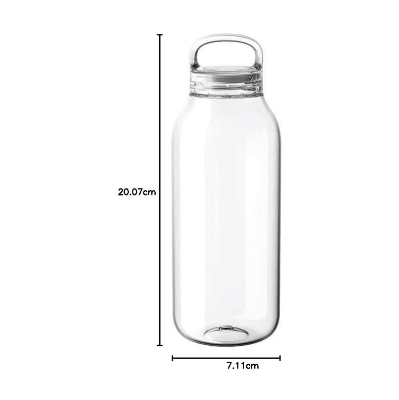 日本極簡水瓶｜輕量隨行・透明質感・日常剛剛好（KINTO 500ml）