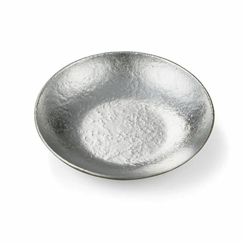 NOUSAKU 能作 純錫小皿 雪華紋 日本製錫器