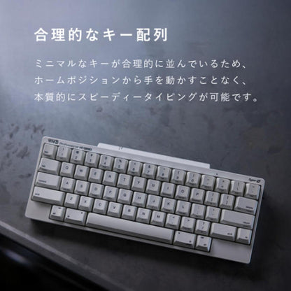 HHKB Professional HYBRID Type-S 英文按鍵 鍵盤配列展示