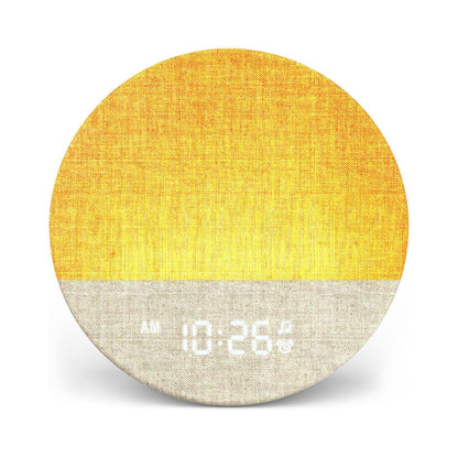 木紋LED日出鬧鐘燈 正面商品圖