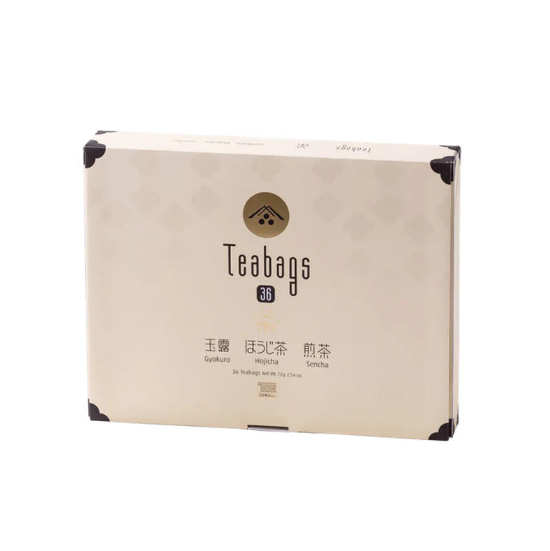 【日本直送】一保堂茶舗 高級茶包禮盒 36入｜玉露・煎茶・焙茶 冷泡茶組｜日本法人直營 完稅