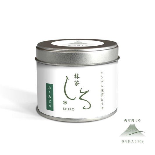 豊好園両河内しろ奧綠單一品種抹茶30g罐裝