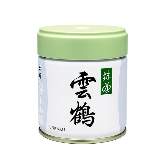 丸久小山園雲鶴抹茶粉40g罐京都宇治上級抹茶商品正面