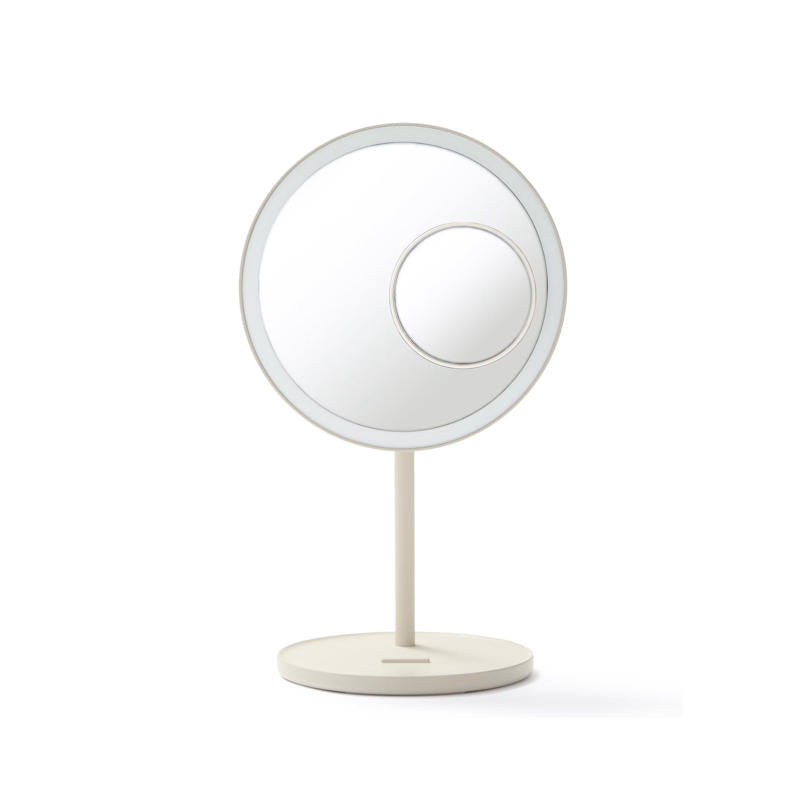 MUJI 無印良品 MJ-LMR2 無線 LED 化妝鏡與 5 倍放大鏡